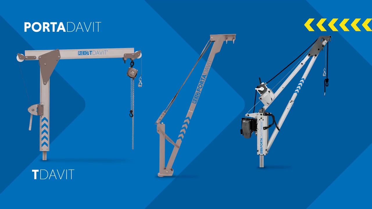 REID Lifting Davit Systems Product Highlights
