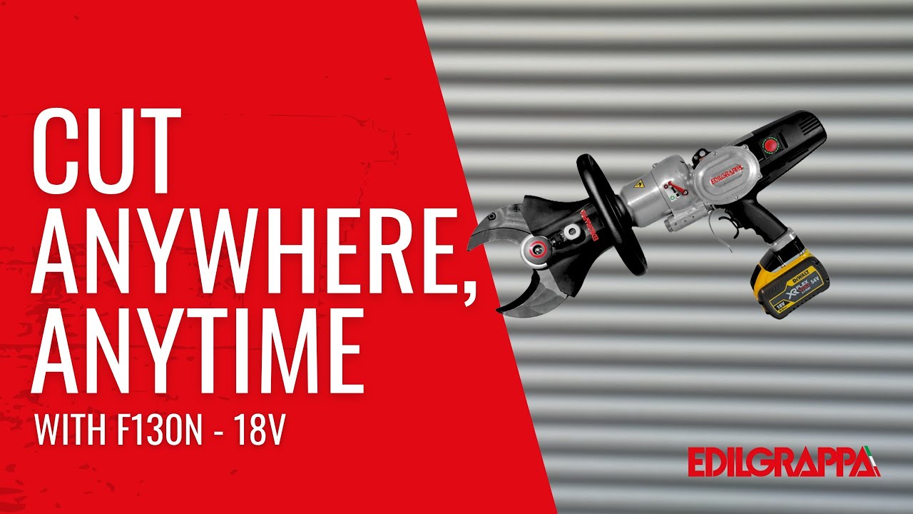 F130N Hydraulic Rebar Cutter