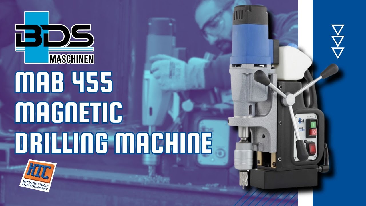 MAB 455 SB Magnetic Drilling Machine with Swivel Base NOW AVAILABLE AT HTC