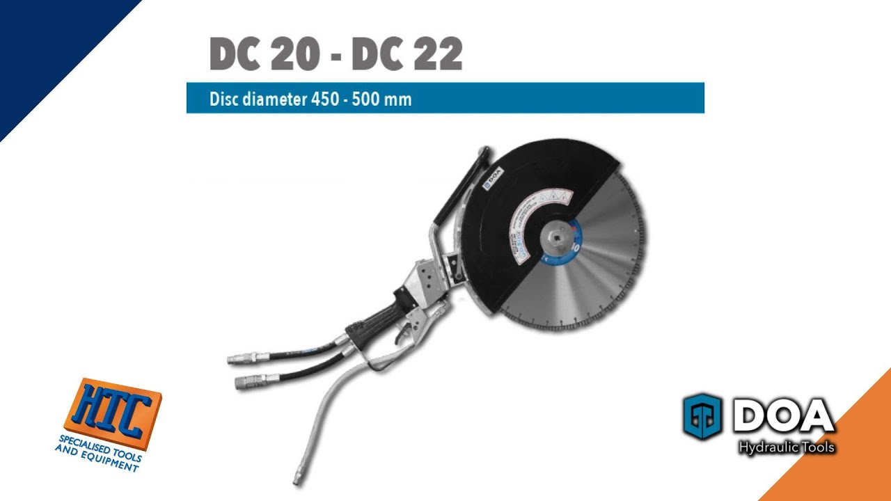 DC20 and DC22 Hydraulic Cut Off Saw