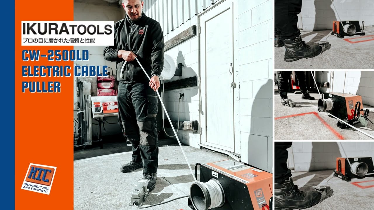 IKURA CW 2500LD Electric Cable Puller