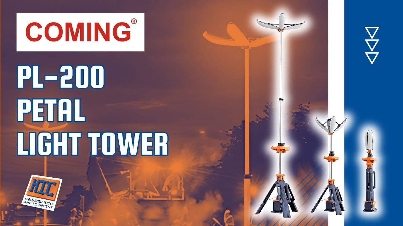 Coming PL-200 Petal Light Tower