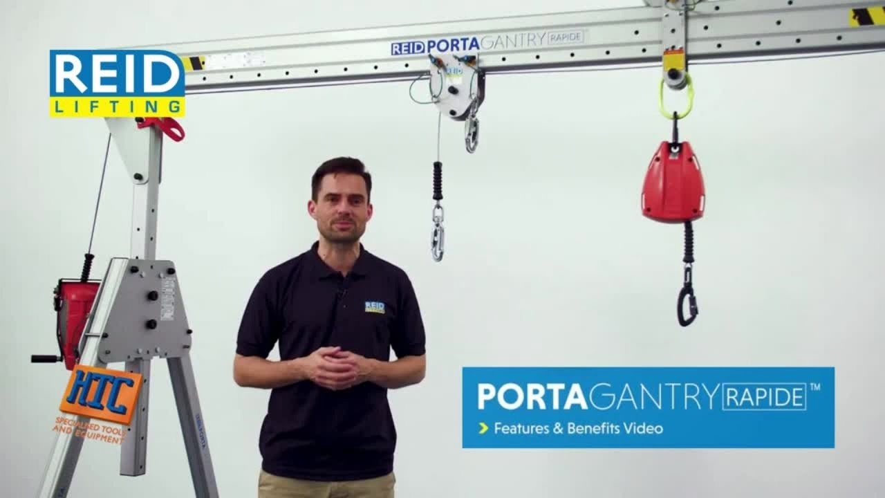REID Lifting Porta Gantry Rapide Features & Benefits Video