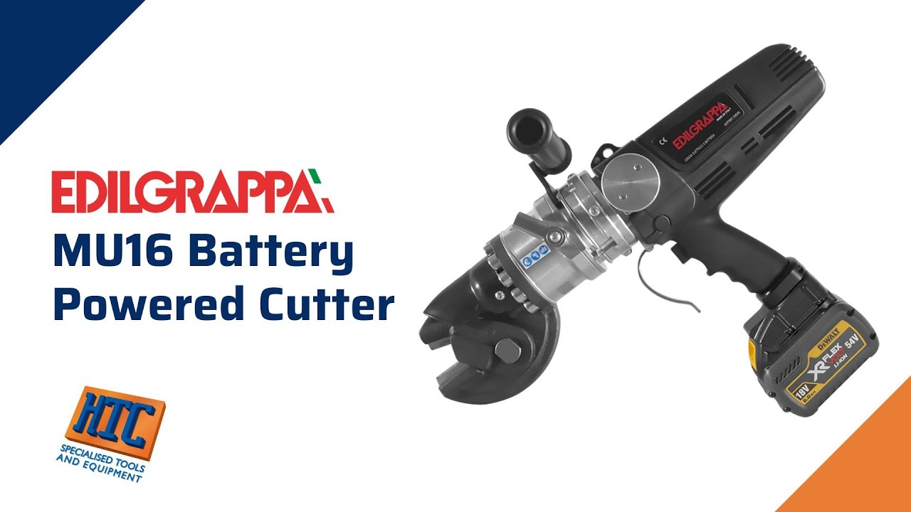 MU16 Battery Powered Cutter NOW AVAILABLE@HTCSpecialisedToolsNZ