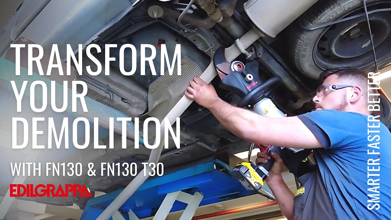 Hydraulic Cutters for Demolition - FN130 and FN130 T30