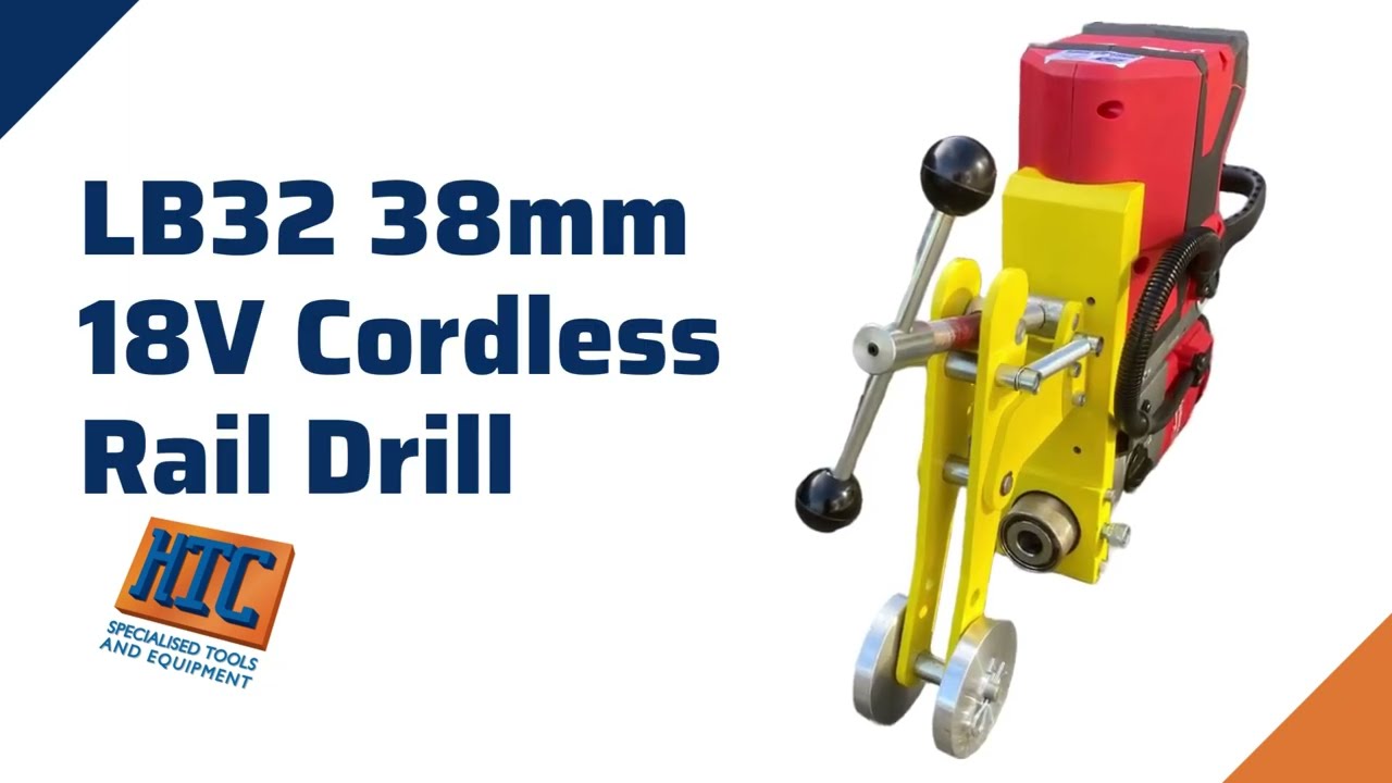 LB32 38mm 18V Cordless Rail Drill