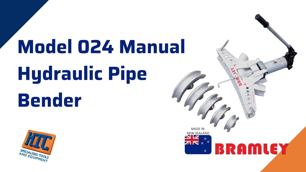 Bramley Model 024 Manual Hydraulic Pipe Bender