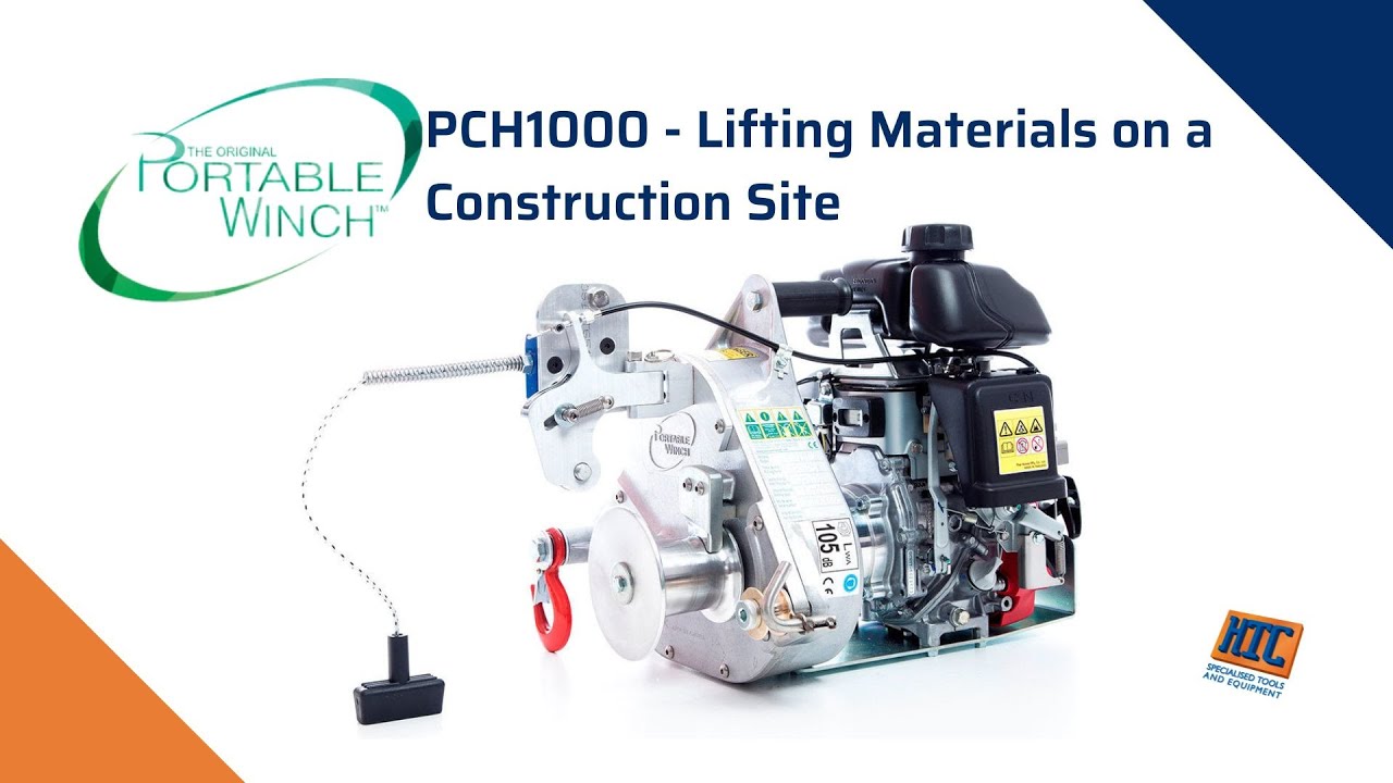 PCH1000 Lifting Materials on a Construction Site
