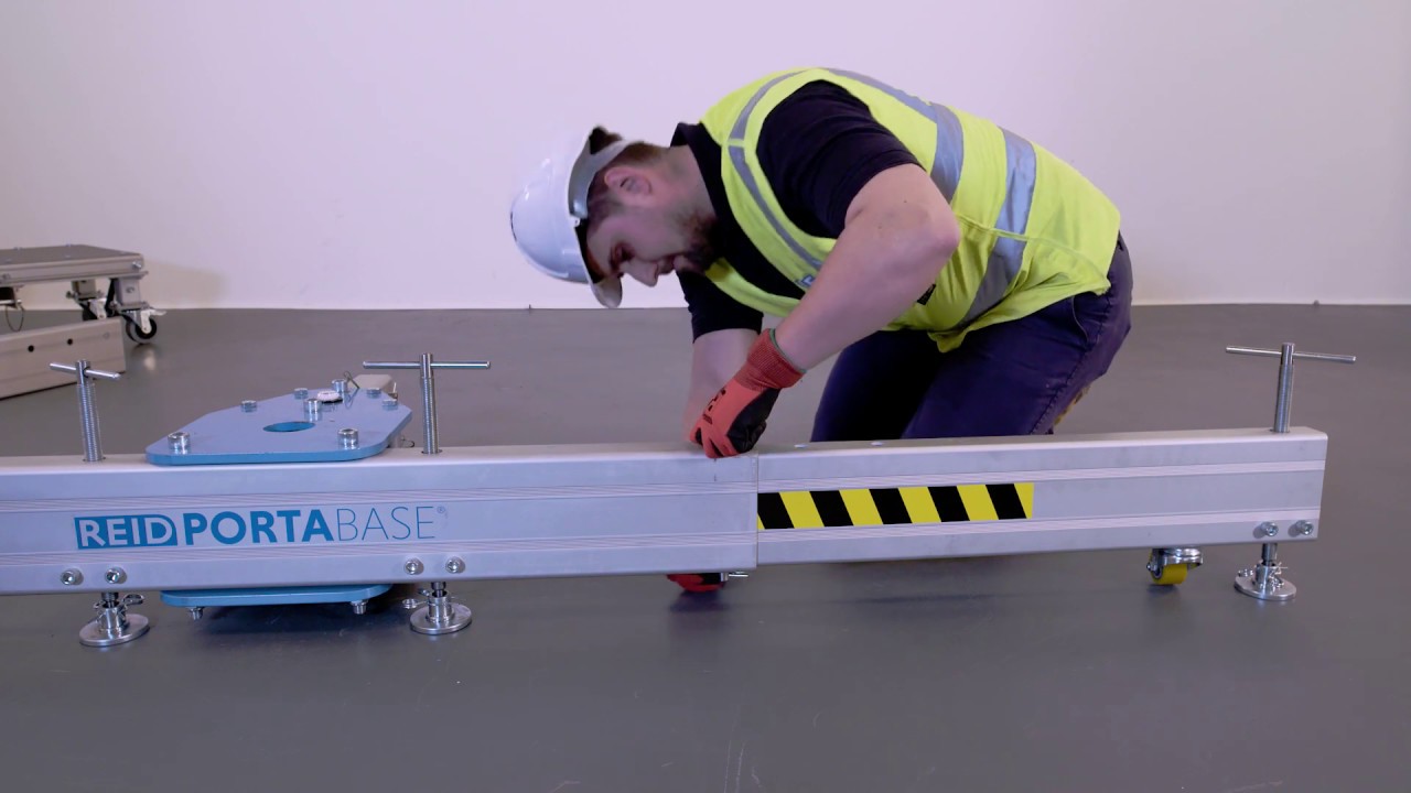REID Lifting - Porta Base Counterbalance Assembly featuring a REID Porta Davit Quantum