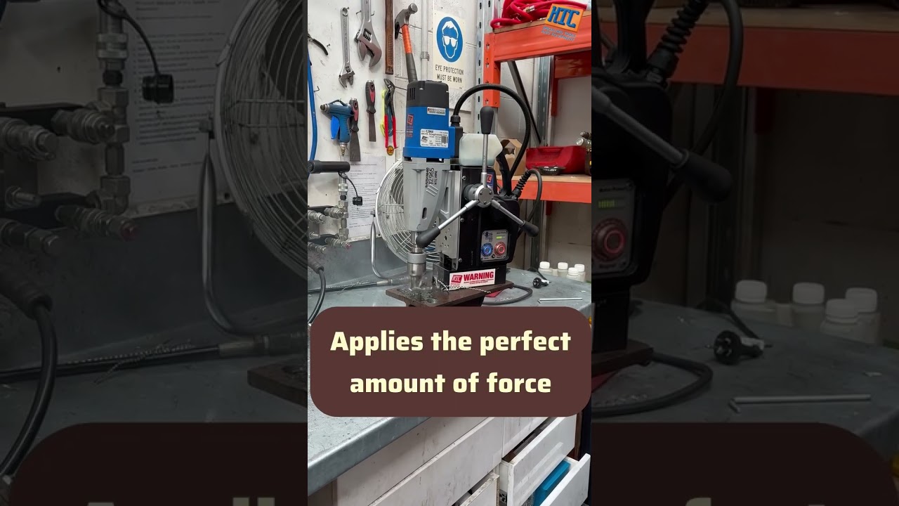 BDS AutoMAB 450 – Fully Automatic Magnetic Drill Press in Action NOW AVAILABLE AT HTC