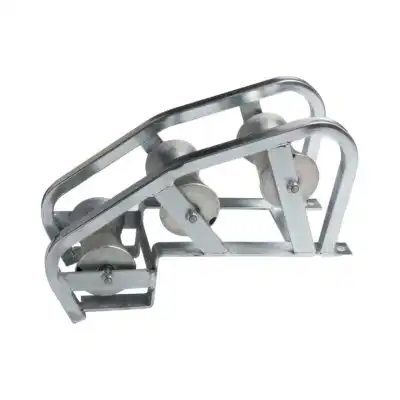 EDGE MOUNT MANHOLE LEAD-IN CABLE LAYING ROLLER (HEAVY DUTY)