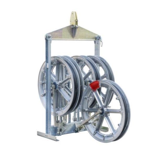 025-SC 5 BUNDLED CONDUCTOR STRINGING BLOCKS DETACHABLE FRAME VERSION