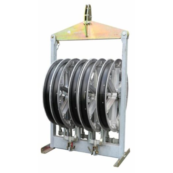 025-SC 5 BUNDLED CONDUCTOR STRINGING BLOCKS DETACHABLE FRAME VERSION - Image 2