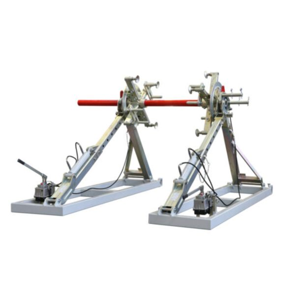 040-TI-12-15-18 TRESTLE LIFTERS SET UP FOR HYDRAULIC HEAD