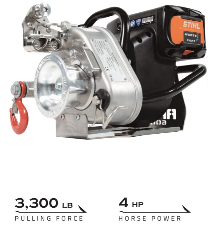 APW6000 1500kg Battery Powered Winch – Most Powerful Portable Battery Winch - Image 5