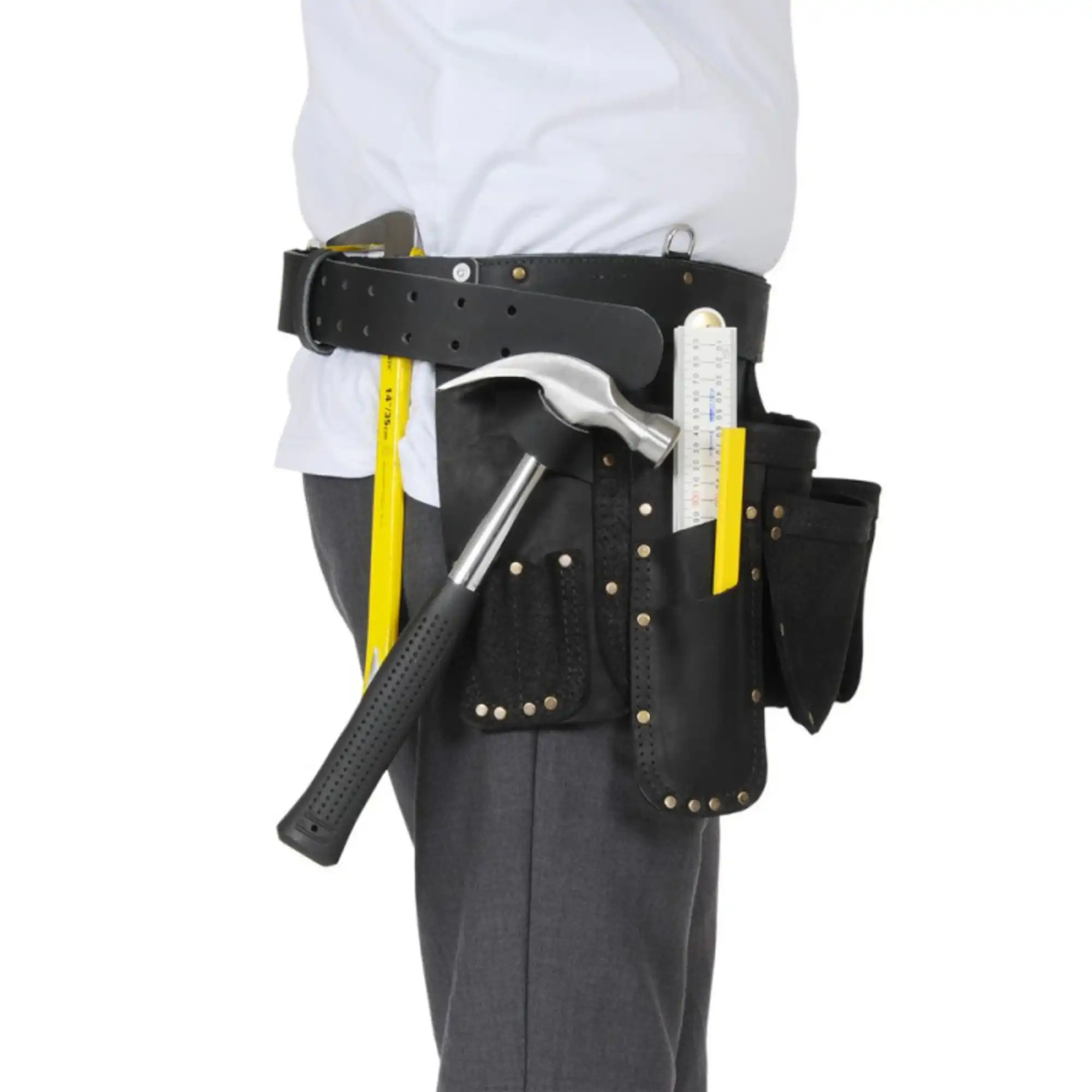 Taurus Leather Pro4 Split Leg Apron - Image 4