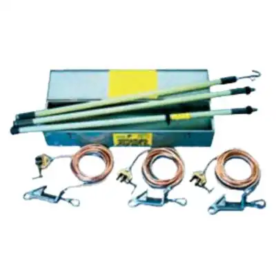 Temporary Grounding Device for Overhead Lines