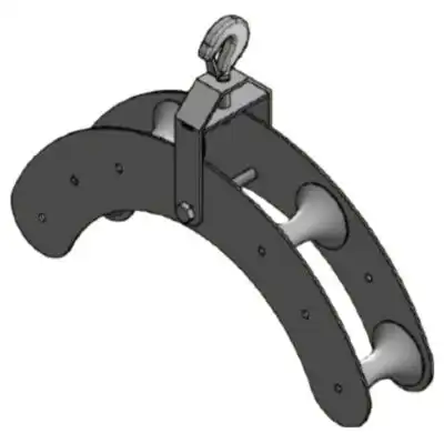 Aerial Stringing Roller