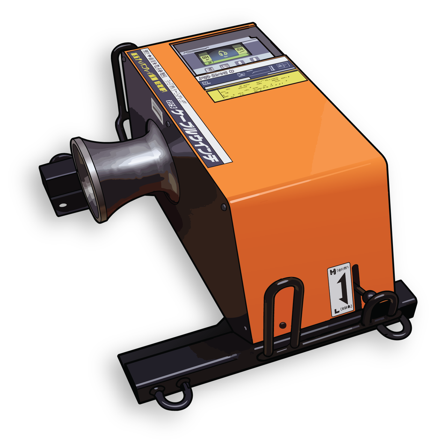 CW-3500LD cable winch