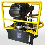 Battery Powered Hydraulic Double Acting Rail Tensor Pump