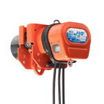 Elephant 1T Electric Trolley With 4 Button Pendant 6m 3-Phase, 400V/50Hz