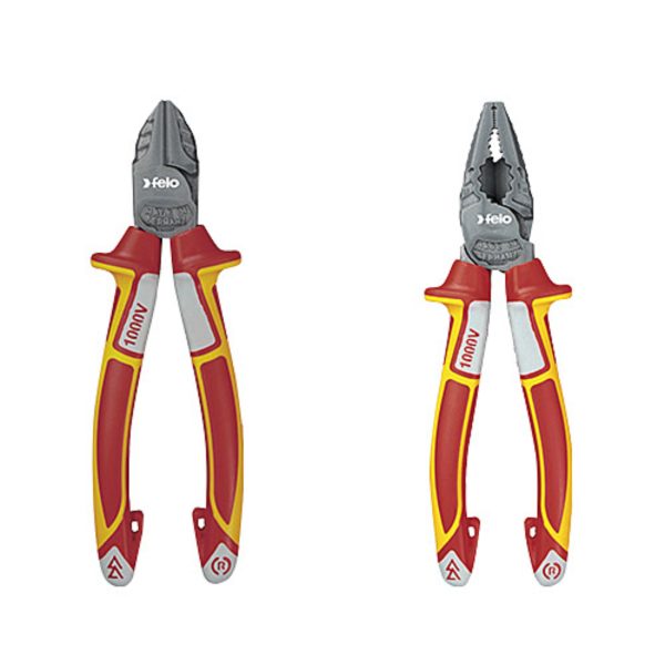 Plier Combo - Combination VDE Pliers + VDE Diagonal Nippers