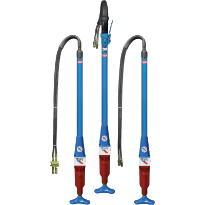 hydraulic pole tamper for construction