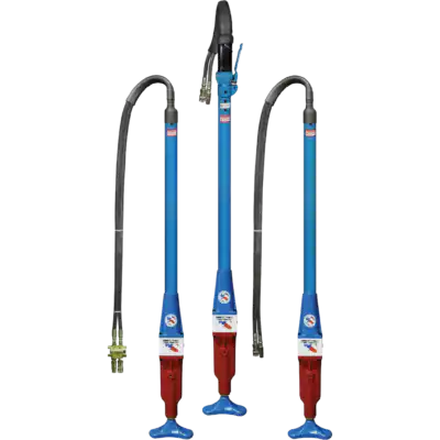 hydraulic pole tamper for construction