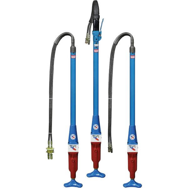 hydraulic pole tamper for construction