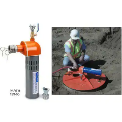 Lansas Super-Vac™ (Venturi) Vacuum – High-Performance Manhole Testing