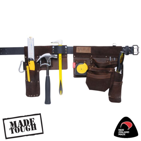 Taurus Leather Heavy Duty Hipster Split Leg Apron - Image 6