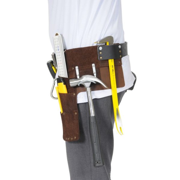 Taurus Leather Heavy Duty Hipster Split Leg Apron - Image 9