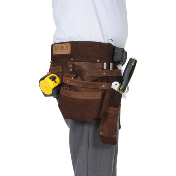 Taurus Leather Heavy Duty Hipster Split Leg Apron - Image 10