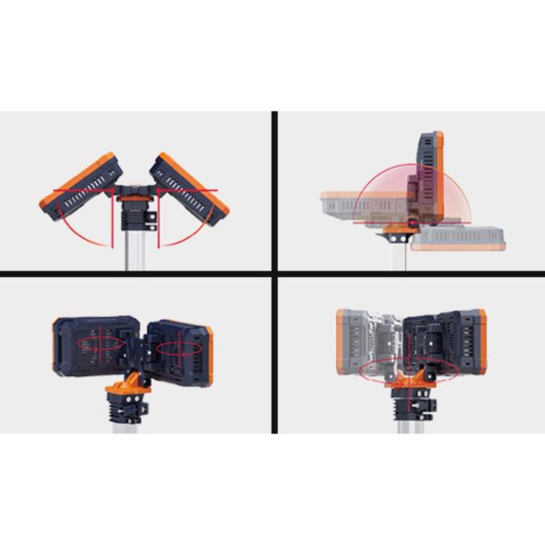 Coming TL-200 Portable Rechargeable Light Tower 2.3m Tall (One Battery Compartment) - Image 3