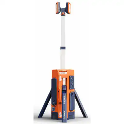 Coming TL-400 Portable Rechargeable Light Tower 2.2m Tall (Three Battery Compartments)