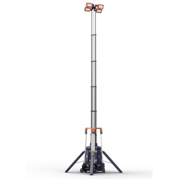 Coming TL-500 Portable Rechargeable Light Tower 5.3m Tall (Three Battery Compartments) - Image 4