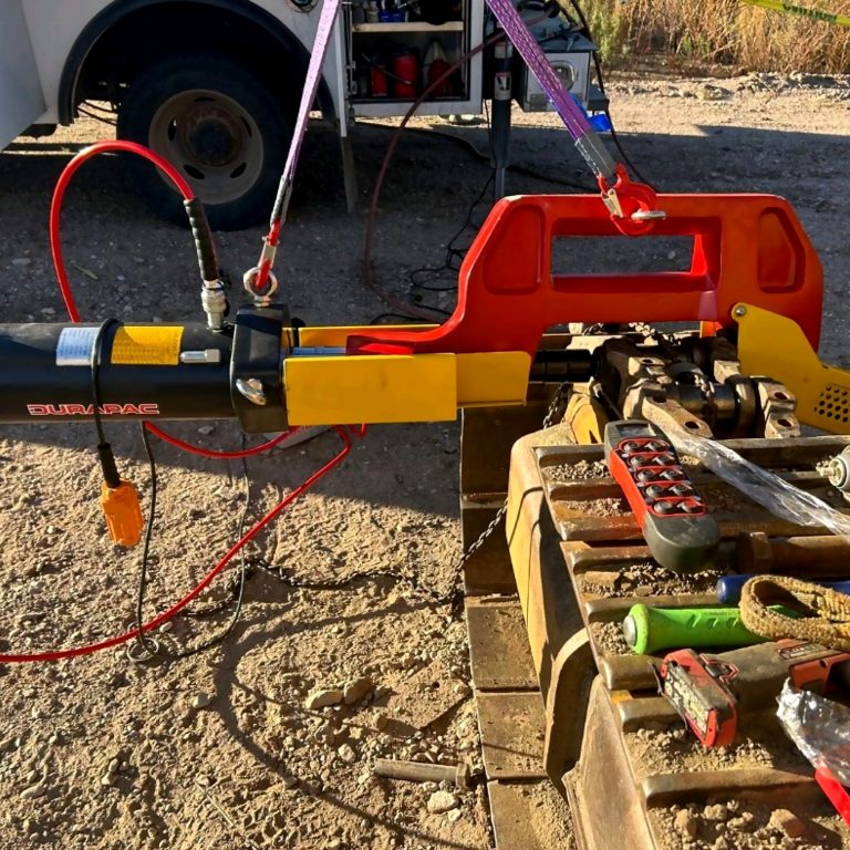 Portable 100Ton Track Pin Press TTP100 For Sale HTC