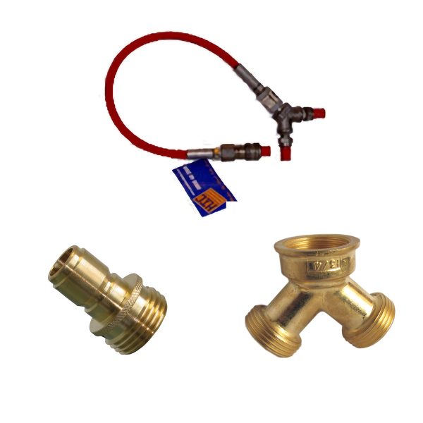 Y-branch, Hose and Couplers