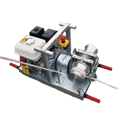 For Hire - Capstan Winch - 1000kg Petrol Twin Drum