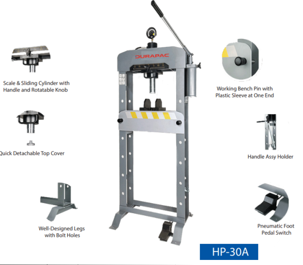 Durapac 30 TON H-FRAME PRESS