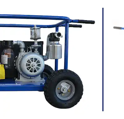 LANSAS Engine-Driven Vacuum Pump